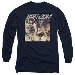 Bon Jovi Runaway Jon - Men's Long Sleeve T-Shirt Men's Long Sleeve T-Shirt Bon Jovi   