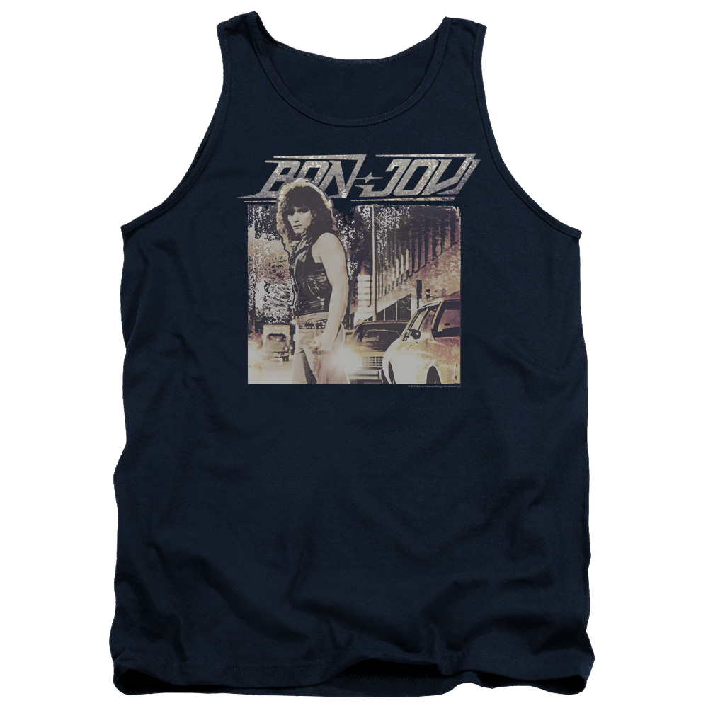 Bon Jovi Runaway Jon - Men's Tank Top Men's Tank Bon Jovi   