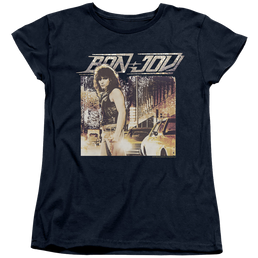 Bon Jovi Runaway Jon - Women's T-Shirt Women's T-Shirt Bon Jovi   