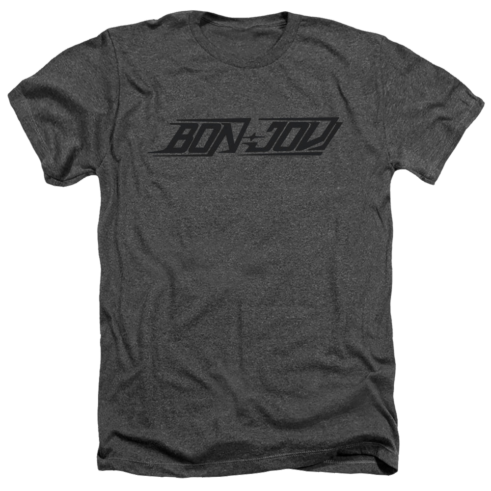 Bon Jovi New Logo - Men's Heather T-Shirt Men's Heather T-Shirt Bon Jovi   