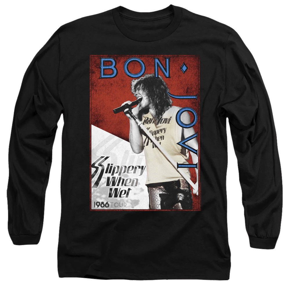 Bon Jovi 86 Tour - Men's Long Sleeve T-Shirt Men's Long Sleeve T-Shirt Bon Jovi   