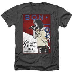 Bon Jovi 86 Tour - Men's Heather T-Shirt Men's Heather T-Shirt Bon Jovi   