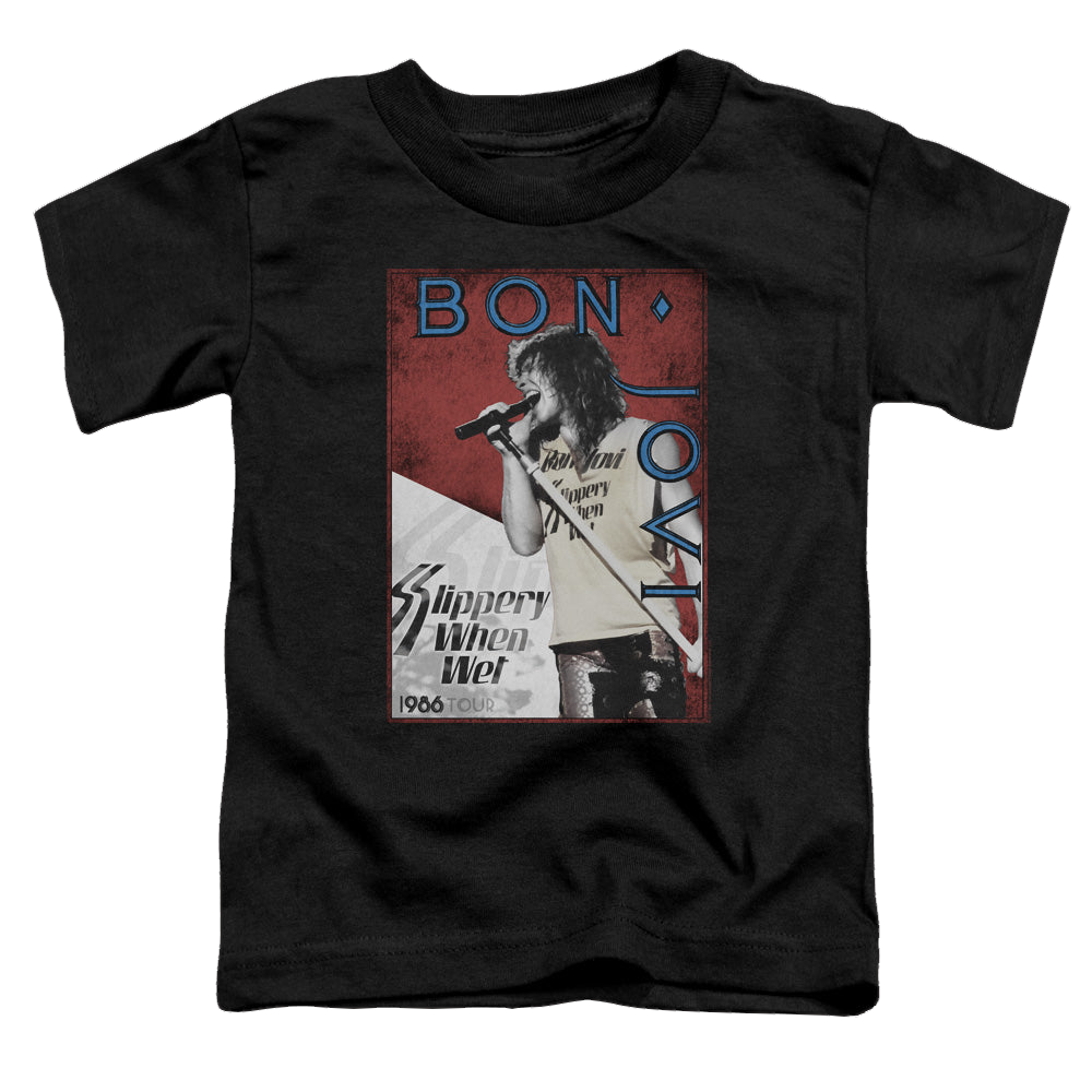 Bon Jovi 86 Tour - Toddler T-Shirt Toddler T-Shirt Bon Jovi   