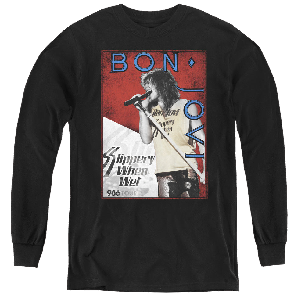 Bon Jovi 86 Tour - Youth Long Sleeve T-Shirt Youth Long Sleeve T-Shirt Bon Jovi   
