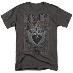 Bon Jovi Keep The Faith - Men's Regular Fit T-Shirt Men's Regular Fit T-Shirt Bon Jovi   