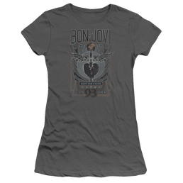Bon Jovi Keep The Faith - Juniors T-Shirt Juniors T-Shirt Bon Jovi   