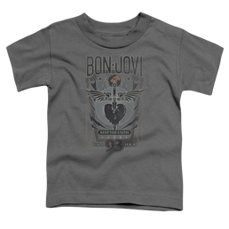 Bon Jovi Keep The Faith - Toddler T-Shirt Toddler T-Shirt Bon Jovi   