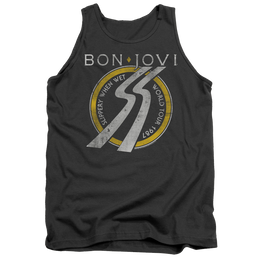 Bon Jovi Slippery When Wet World Tour - Men's Tank Top Men's Tank Bon Jovi   