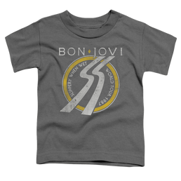 Bon Jovi Slippery When Wet World Tour - Toddler T-Shirt Toddler T-Shirt Bon Jovi   