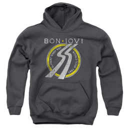 Bon Jovi Slippery When Wet World Tour - Youth Hoodie Youth Hoodie (Ages 8-12) Bon Jovi   