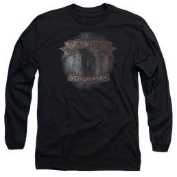 Bon Jovi New Jersey - Men's Long Sleeve T-Shirt Men's Long Sleeve T-Shirt Bon Jovi   