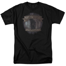 Bon Jovi New Jersey - Men's Regular Fit T-Shirt Men's Regular Fit T-Shirt Bon Jovi   
