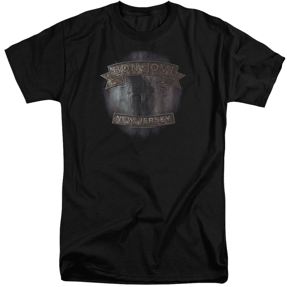 Bon Jovi New Jersey - Men's Tall Fit T-Shirt Men's Tall Fit T-Shirt Bon Jovi   