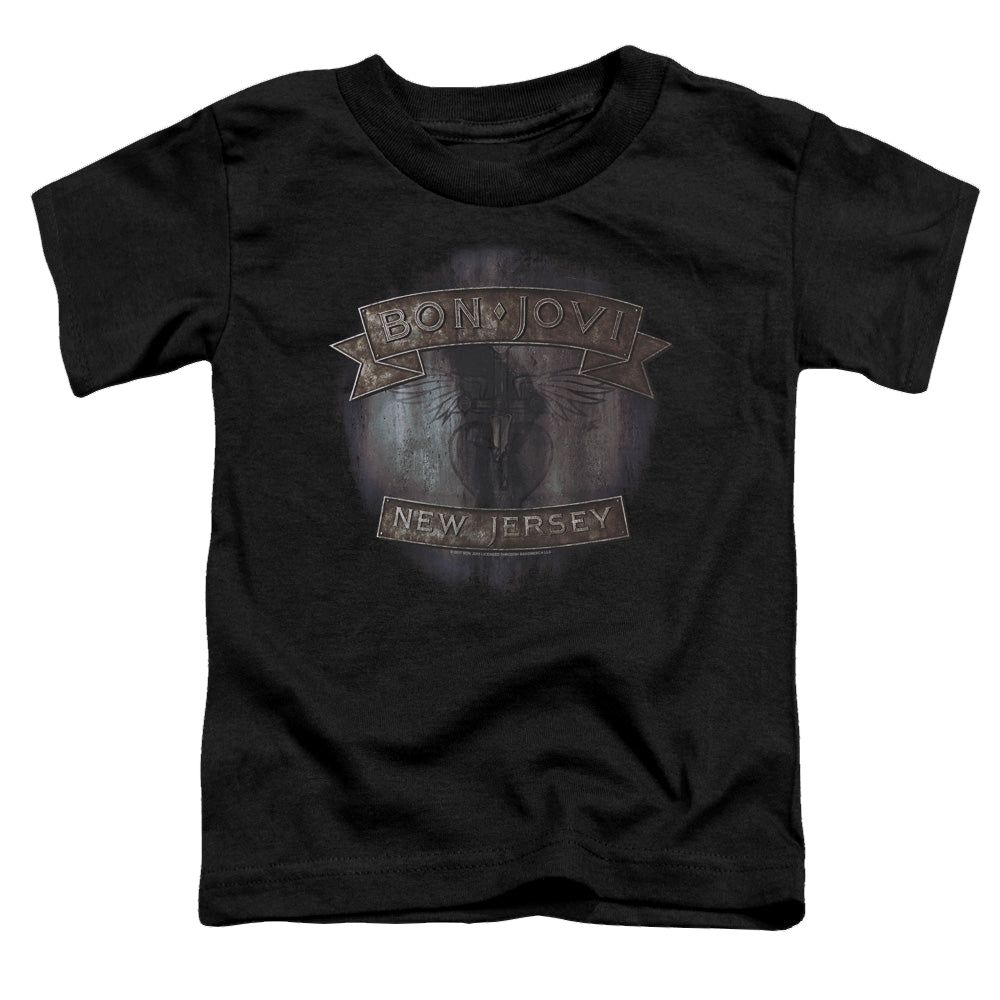 Bon Jovi New Jersey - Toddler T-Shirt Toddler T-Shirt Bon Jovi   