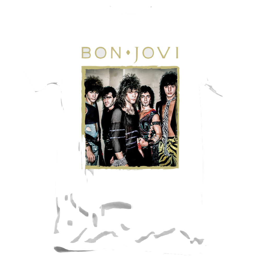 Bon Jovi Framed - Men's Premium Slim Fit T-Shirt Men's Premium Slim Fit T-Shirt Bon Jovi   