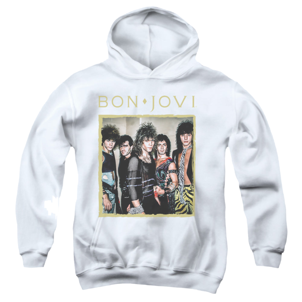 Bon Jovi Framed - Youth Hoodie Youth Hoodie (Ages 8-12) Bon Jovi   
