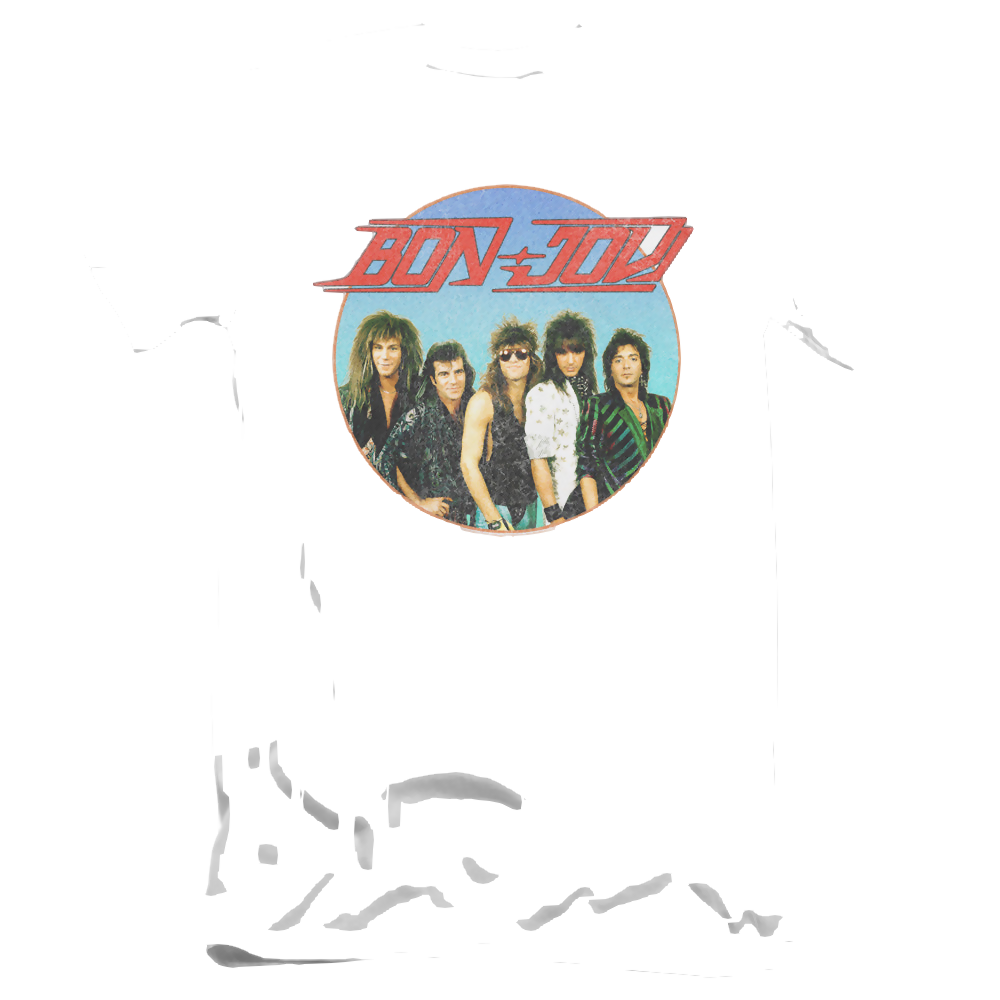 Bon Jovi Bon Sphere - Men's Premium Slim Fit T-Shirt Men's Premium Slim Fit T-Shirt Bon Jovi   