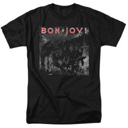Bon Jovi Slippery Cover - Men's Regular Fit T-Shirt Men's Regular Fit T-Shirt Bon Jovi   
