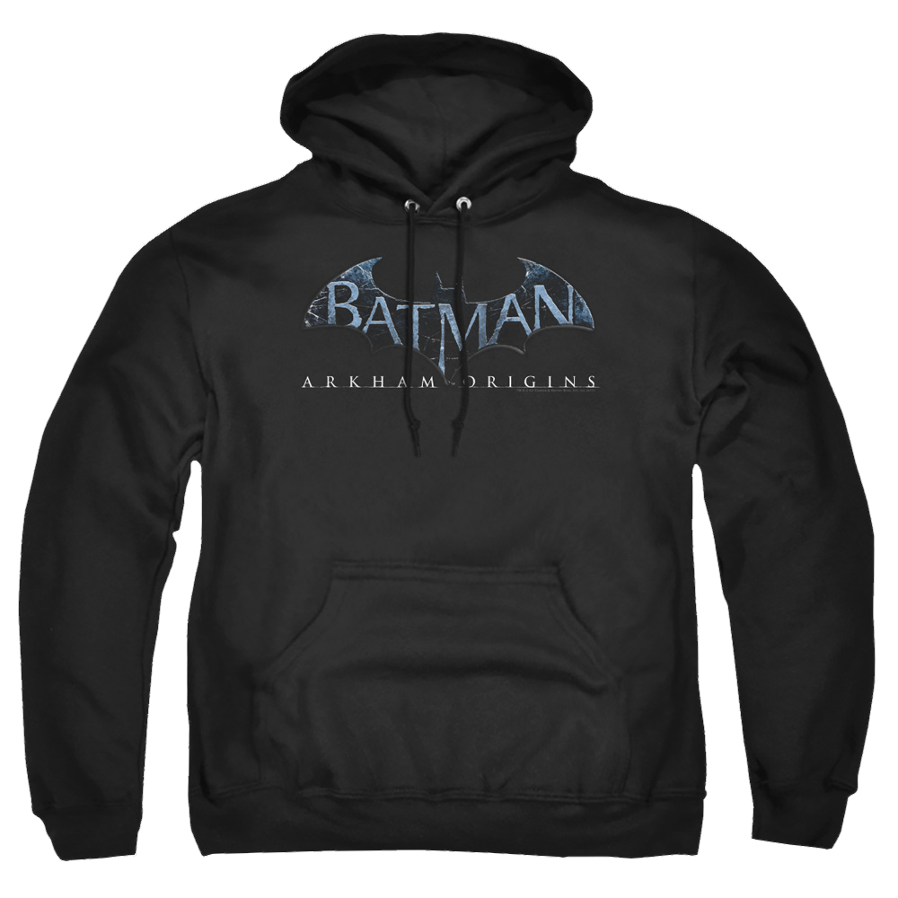 Batman - Arkham Logo - Pullover Hoodie Pullover Hoodie Batman   