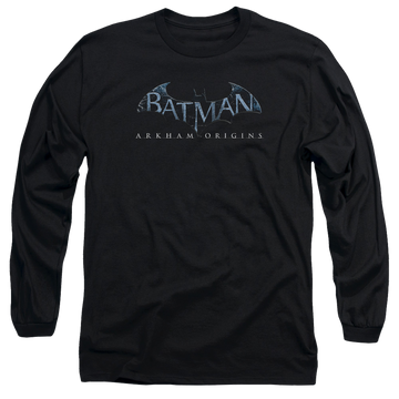 Batman - Arkham Logo - Men's Long Sleeve T-Shirt Men's Long Sleeve T-Shirt Batman   