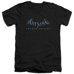 Batman - Arkham Logo - Men's V-Neck T-Shirt Men's V-Neck T-Shirt Batman   