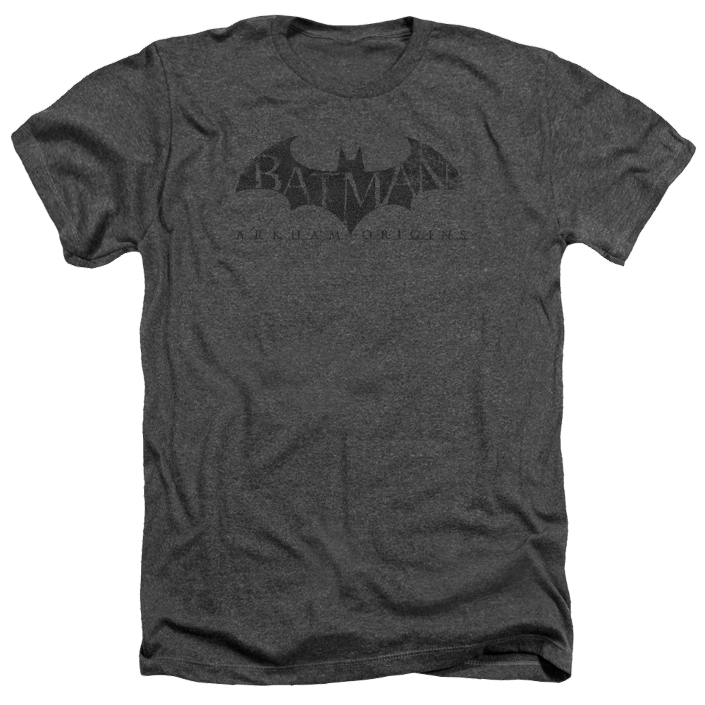 Batman - Arkham Crackle Logo - Men's Heather T-Shirt Men's Heather T-Shirt Batman   