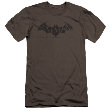 Batman - Arkham Crackle Logo - Men's Premium Slim Fit T-Shirt Men's Premium Slim Fit T-Shirt Batman   