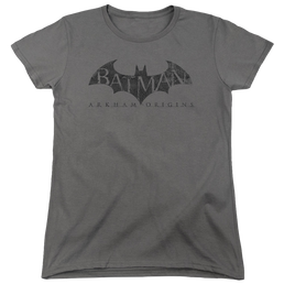 Batman - Arkham Crackle Logo - Women's T-Shirt Women's T-Shirt Batman   