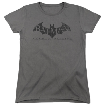 Batman - Arkham Crackle Logo - Women's T-Shirt Women's T-Shirt Batman   