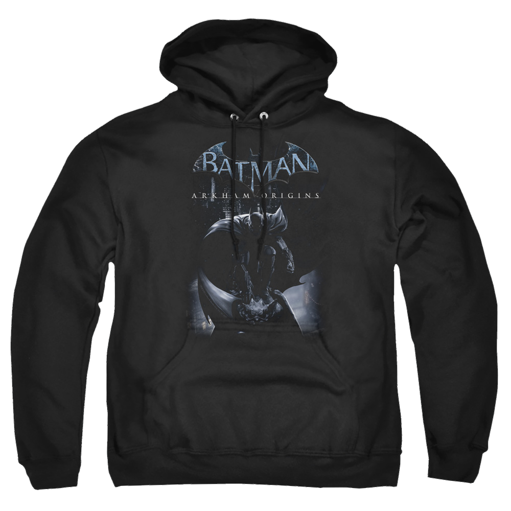 Batman - Arkham Perched Cat - Pullover Hoodie Pullover Hoodie Batman   