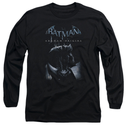 Batman - Arkham Perched Cat - Men's Long Sleeve T-Shirt Men's Long Sleeve T-Shirt Batman   