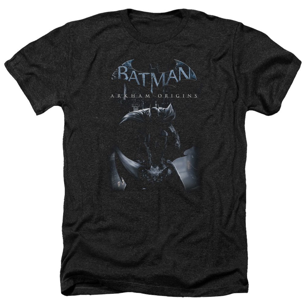 Batman - Arkham Perched Cat - Men's Heather T-Shirt Men's Heather T-Shirt Batman   