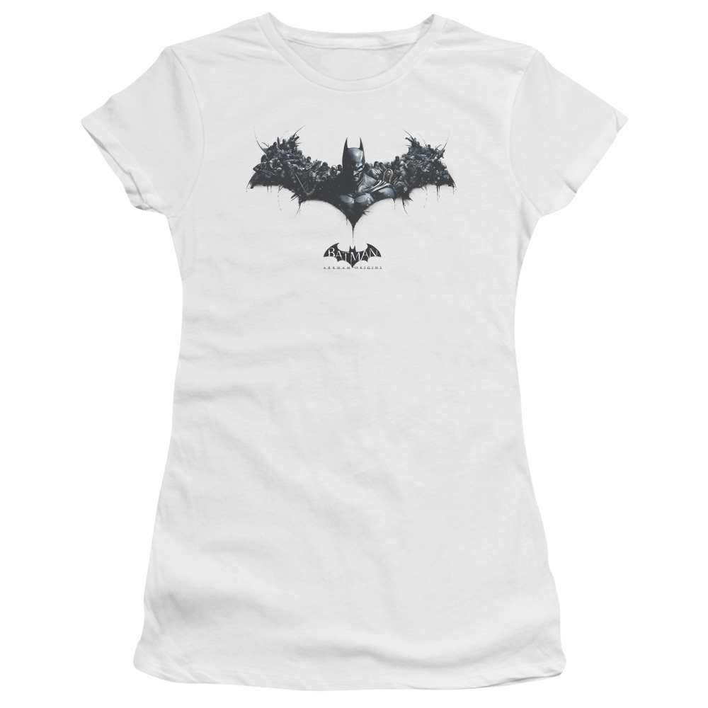 Batman - Arkham Bat Of Enemies - Juniors T-Shirt Juniors T-Shirt Batman   