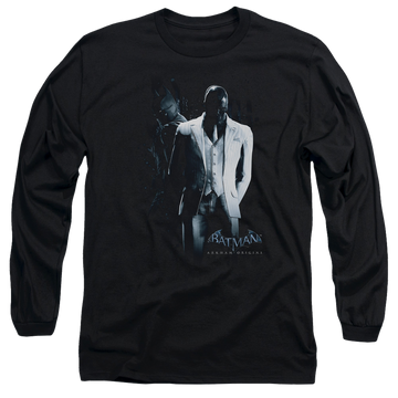 Batman - Arkham Black Mask - Men's Long Sleeve T-Shirt Men's Long Sleeve T-Shirt Batman   