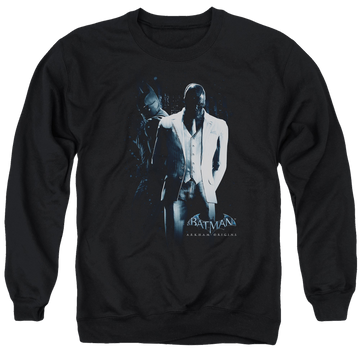 Batman - Arkham Black Mask - Men's Crewneck Sweatshirt Men's Crewneck Sweatshirt Batman   