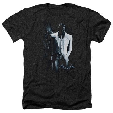 Batman - Arkham Black Mask - Men's Heather T-Shirt Men's Heather T-Shirt Batman   