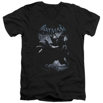 Batman - Arkham Out Of The Shadows - Men's V-Neck T-Shirt Men's V-Neck T-Shirt Batman   