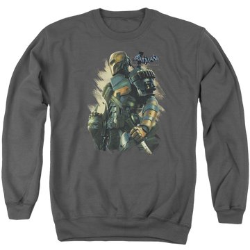 Batman - Arkham Deathstroke - Men's Crewneck Sweatshirt Men's Crewneck Sweatshirt Deathstroke   