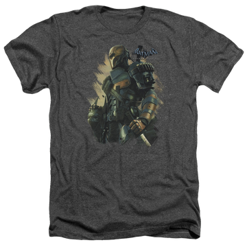 Batman - Arkham Deathstroke - Men's Heather T-Shirt Men's Heather T-Shirt Deathstroke   