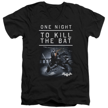 Batman - Arkham One Night - Men's V-Neck T-Shirt Men's V-Neck T-Shirt Batman   