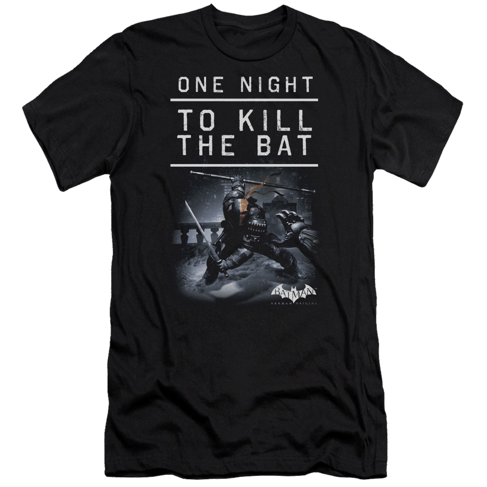 Batman - Arkham One Night - Men's Premium Slim Fit T-Shirt Men's Premium Slim Fit T-Shirt Batman   