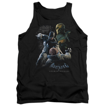 Batman - Arkham Punch Men's Tank Men's Tank Batman   
