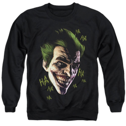Joker, The Joker Grim - Men's Crewneck Sweatshirt Men's Crewneck Sweatshirt Joker   