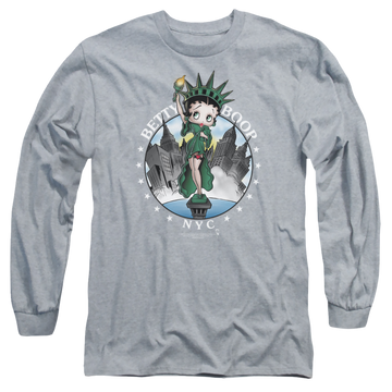 Betty Boop Nyc - Men's Long Sleeve T-Shirt Men's Long Sleeve T-Shirt Betty Boop   