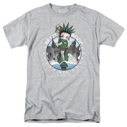 Betty Boop Nyc - Men's Regular Fit T-Shirt Men's Regular Fit T-Shirt Betty Boop   