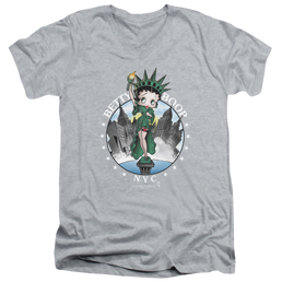 Betty Boop Nyc - Men's V-Neck T-Shirt Men's V-Neck T-Shirt Betty Boop   