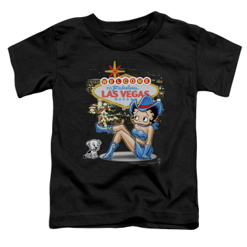 Betty Boop Welcome Las Vegas - Toddler T-Shirt Toddler T-Shirt Betty Boop   