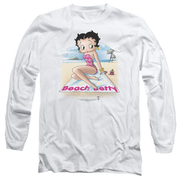 Betty Boop Beach Betty - Men's Long Sleeve T-Shirt Men's Long Sleeve T-Shirt Betty Boop   