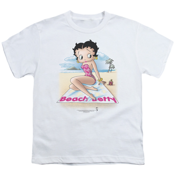 Betty Boop Beach Betty - Kid's T-Shirt Kid's T-Shirt (Ages 4-7) Betty Boop   