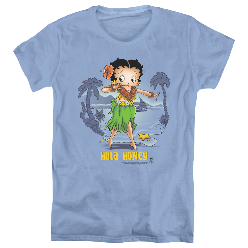 Betty Boop Hula Honey - Women's T-Shirt Women's T-Shirt Betty Boop   